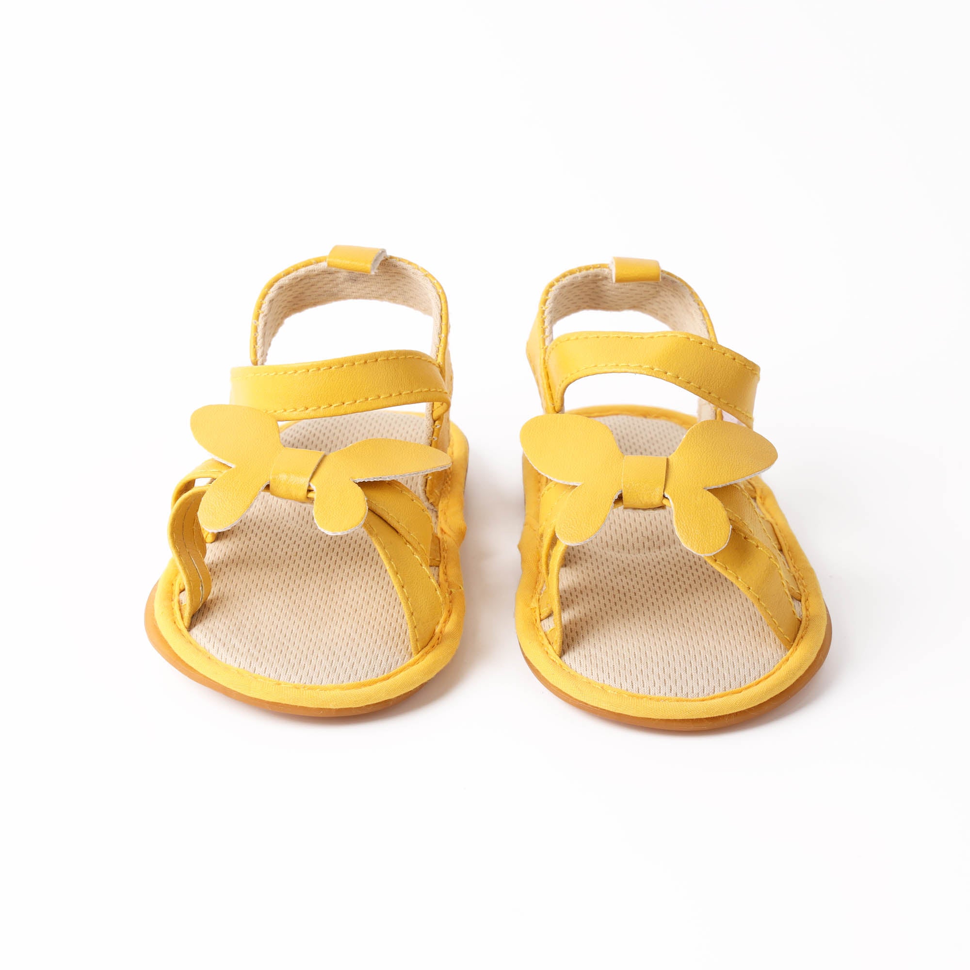 Kicks & Crawl- Fly Butterfly Yellow Sandals