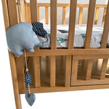 Little By Little Plush/Huggy/Toy Elephant Hanging, Grey