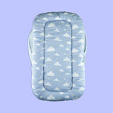 Tiny Snooze Organic Baby Mattress With Net- Clouds