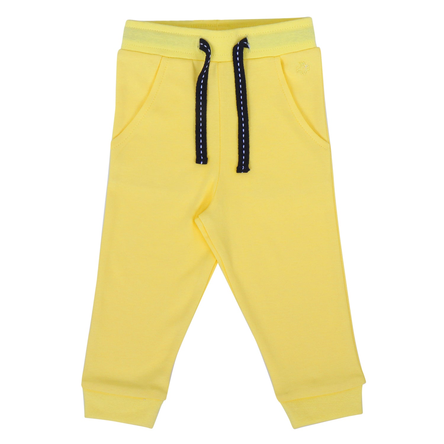 My Milestones Joggers - Baby Blue  Cloud / Yellow - 2 PC Pack