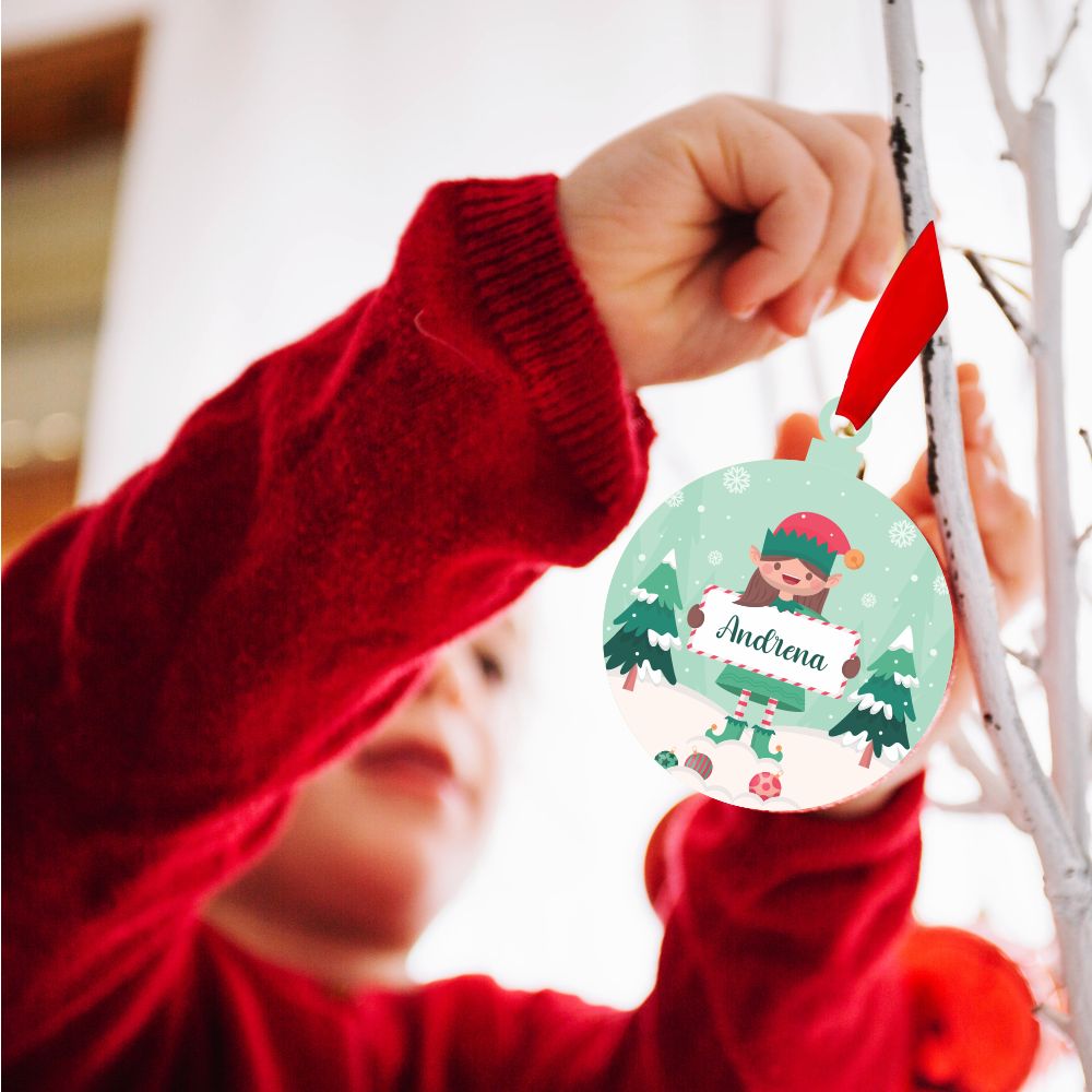 Personalised Ornament -CUte christmas