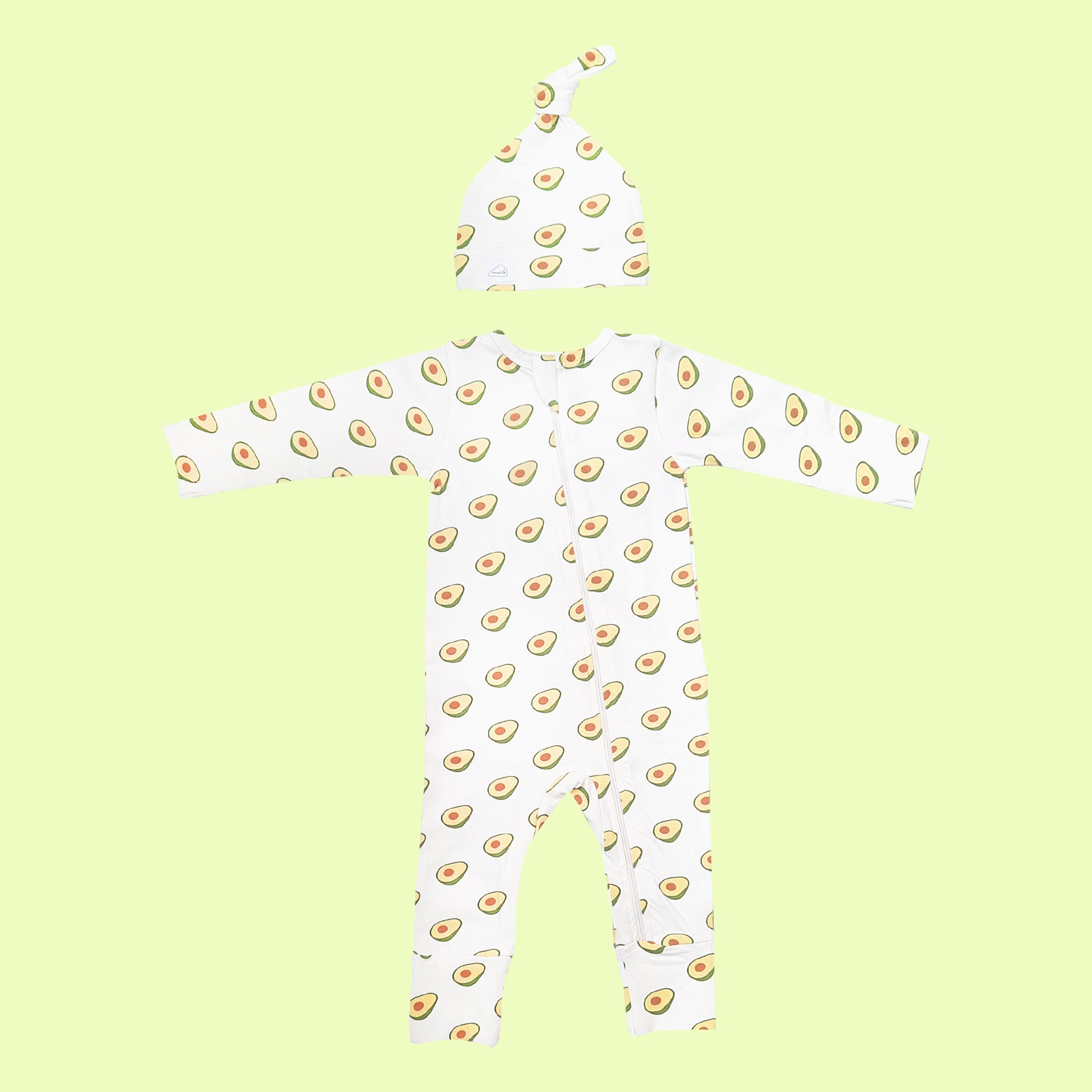 Sweet Dreams Baby Pyjamas Bundle – Avocado