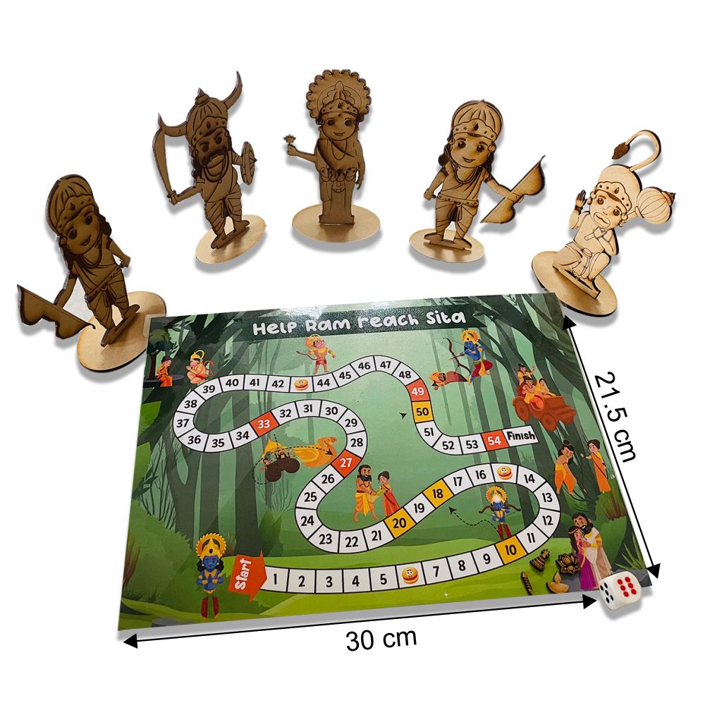 Ramayan Theme DIY With Board Game