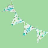 Tiny Snooze Cot Bunting- Go Green