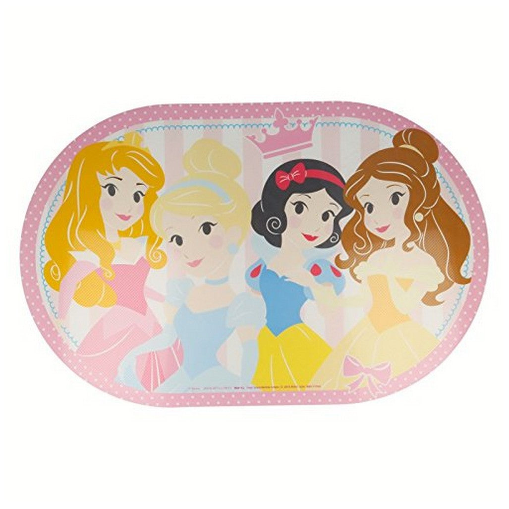 Stor Oval Offset Placemat Little Princess - Pink