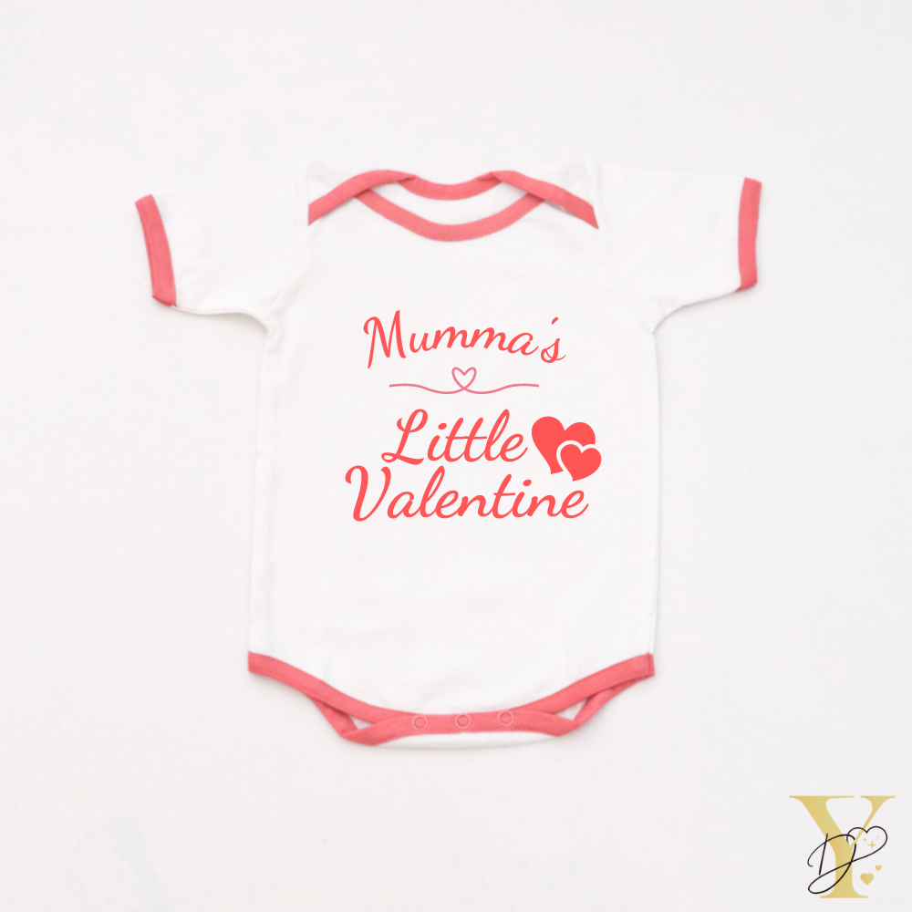 Mumma's Little Valentine Bodysuit Full/Half Sleeves