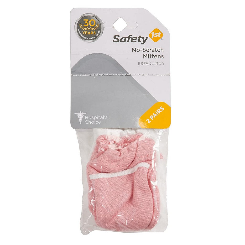 Safety 1st No Scratch Mittens - Pink