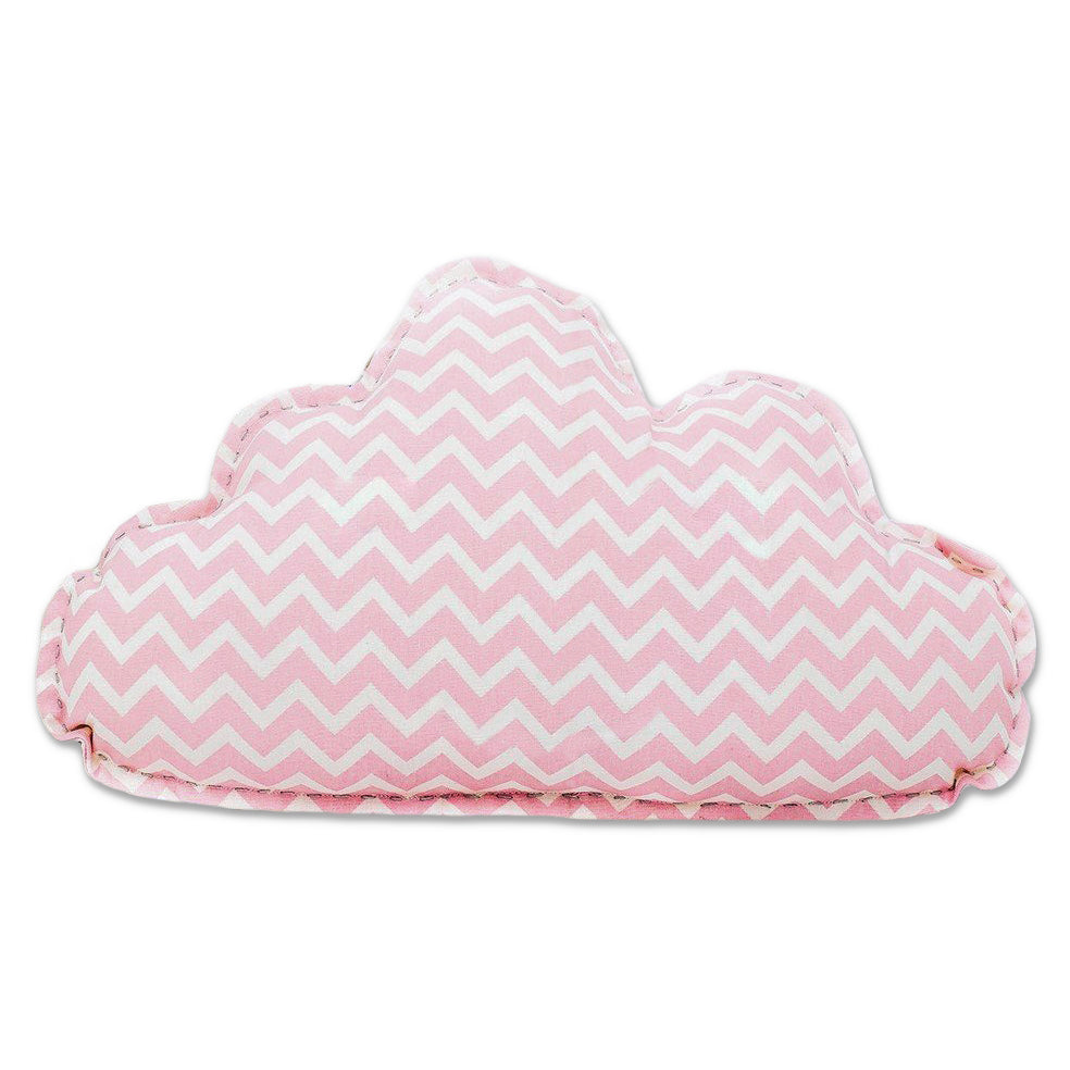 The White Cradle Soft Toys for Baby's Cot - Pink Cloud