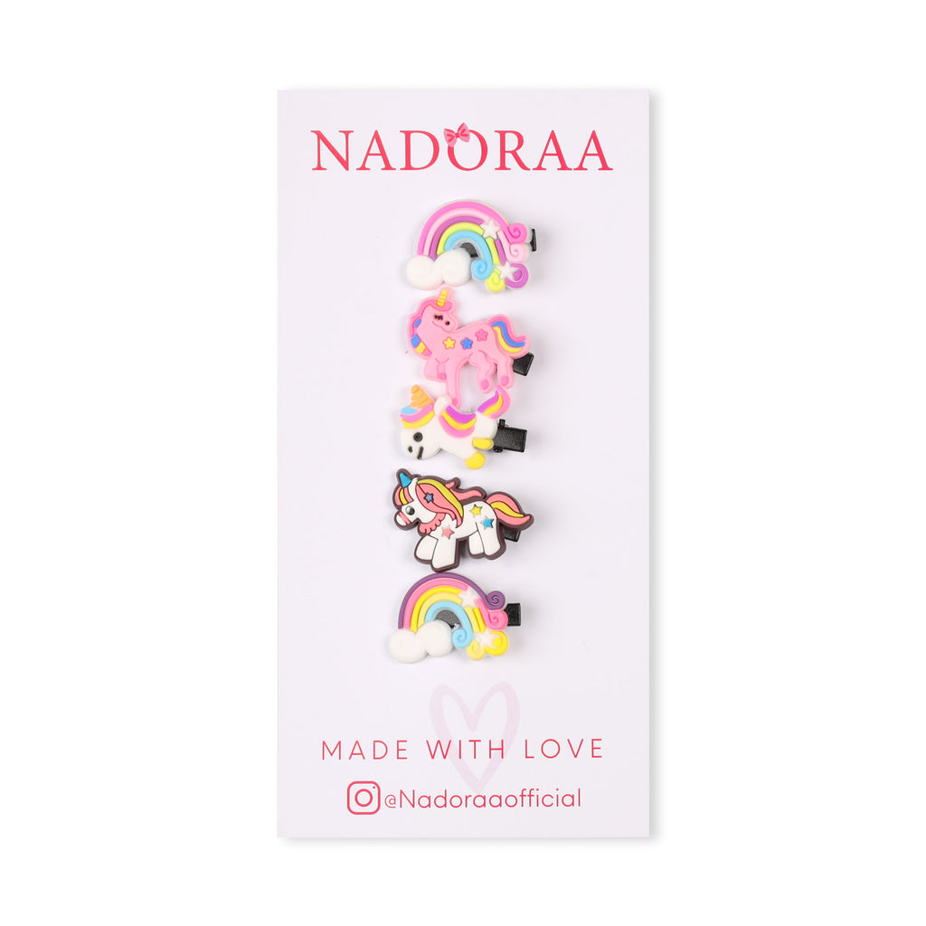 Nadoraa Magical Dreams Hairclip- Set Of 5