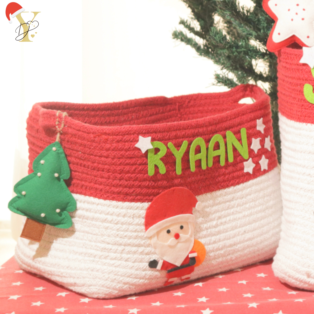 Dear Santa - Cotton Rope Basket