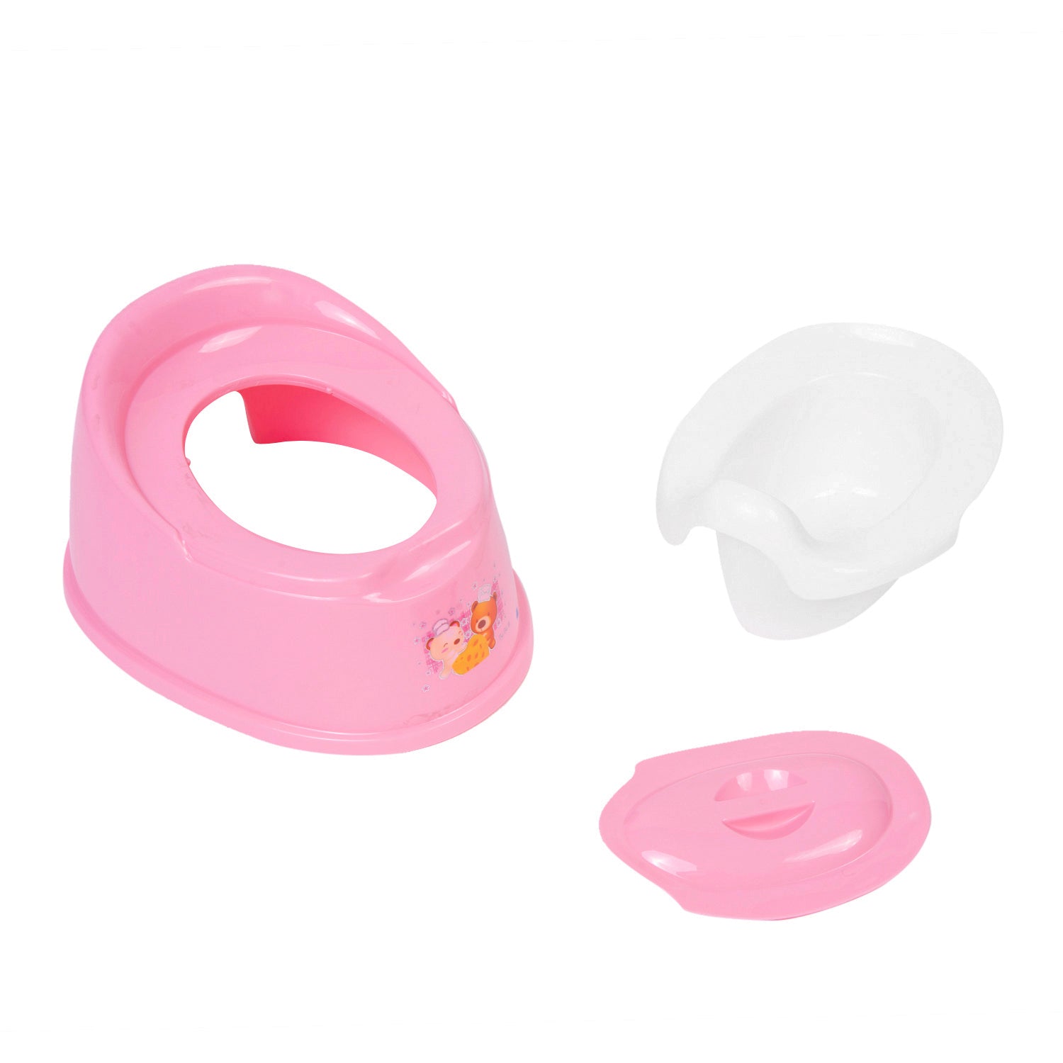 Baby Moo Potty Chair Removable Tray For Toilet Training Pink