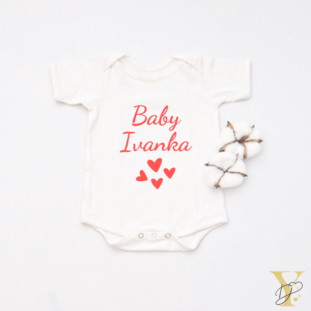 Baby Hearts Bodysuit - Full/Half Sleeves