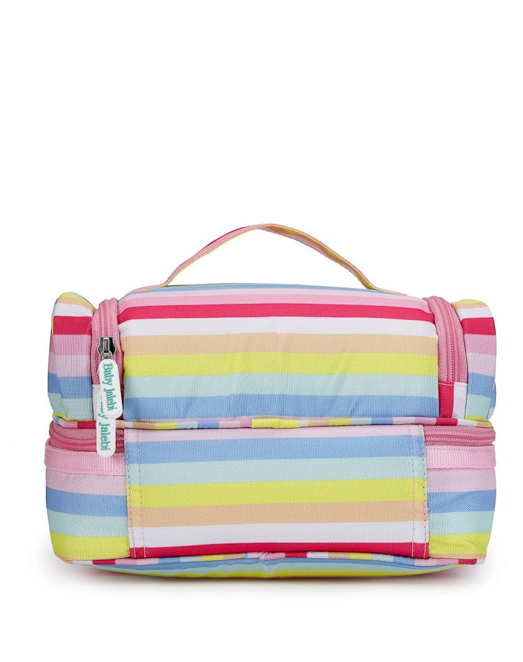 The Lunch Bag  Rainbow Stripe
