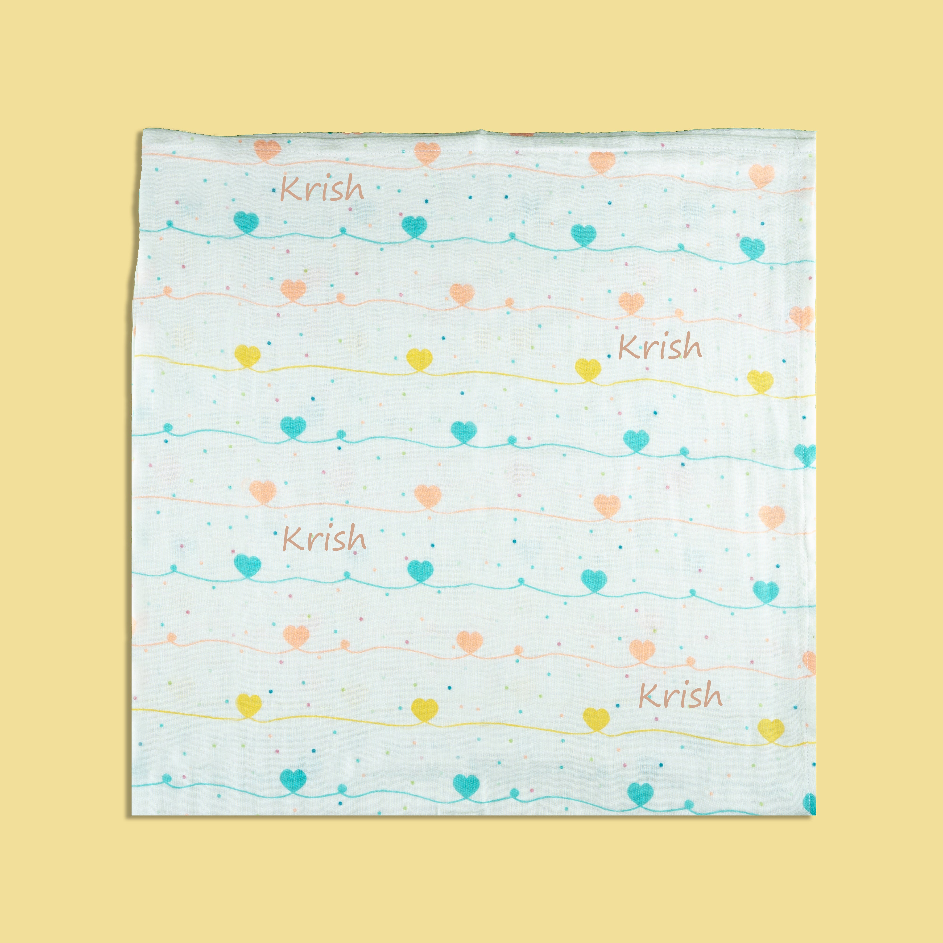 Tiny Snooze Organic Muslin Swaddles (Set of 2)- Lost In Thoughts