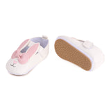 Kicks & Crawl- Cute Bunny White Baby Shoes