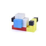 Cube Magnetic Blocks | 40 Multi-Colour Pieces | DIY Stack, Construction & Creative Learning Set | STEM Education Toy