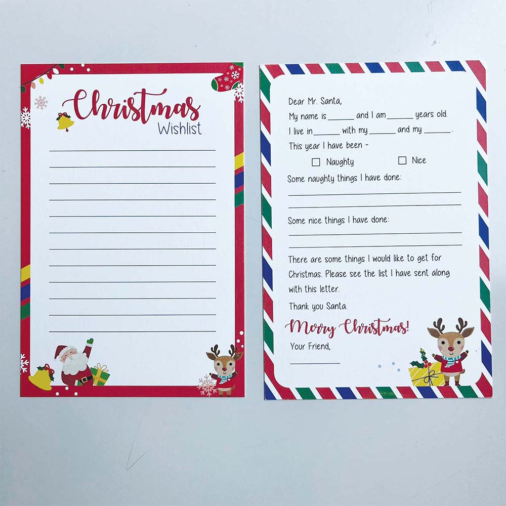 Letter For Santa Envelope Set