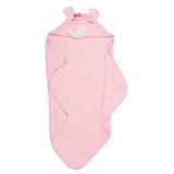 Elephant Pink Hooded Towel