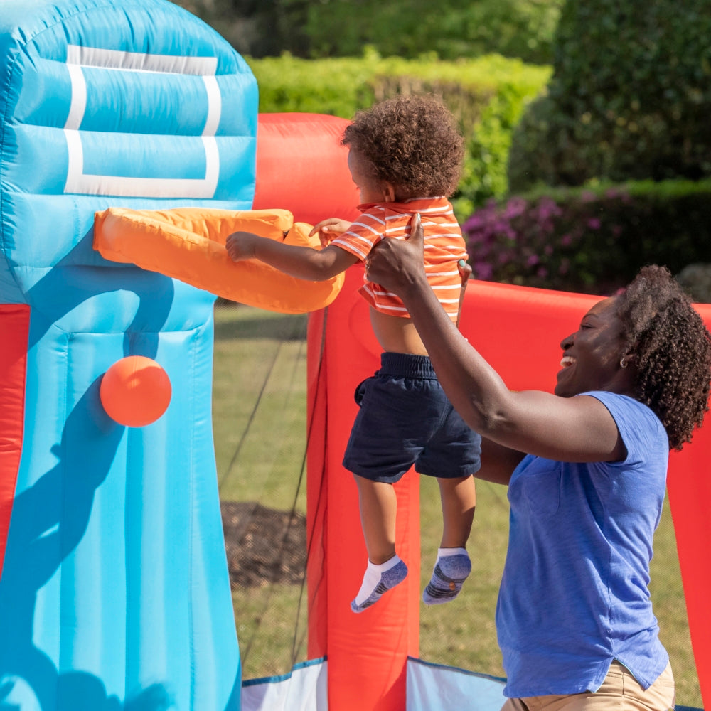 Step2 Max Sports Full Court Basketball ‘N Slide Bouncer With Extra Heavy Duty Blower
