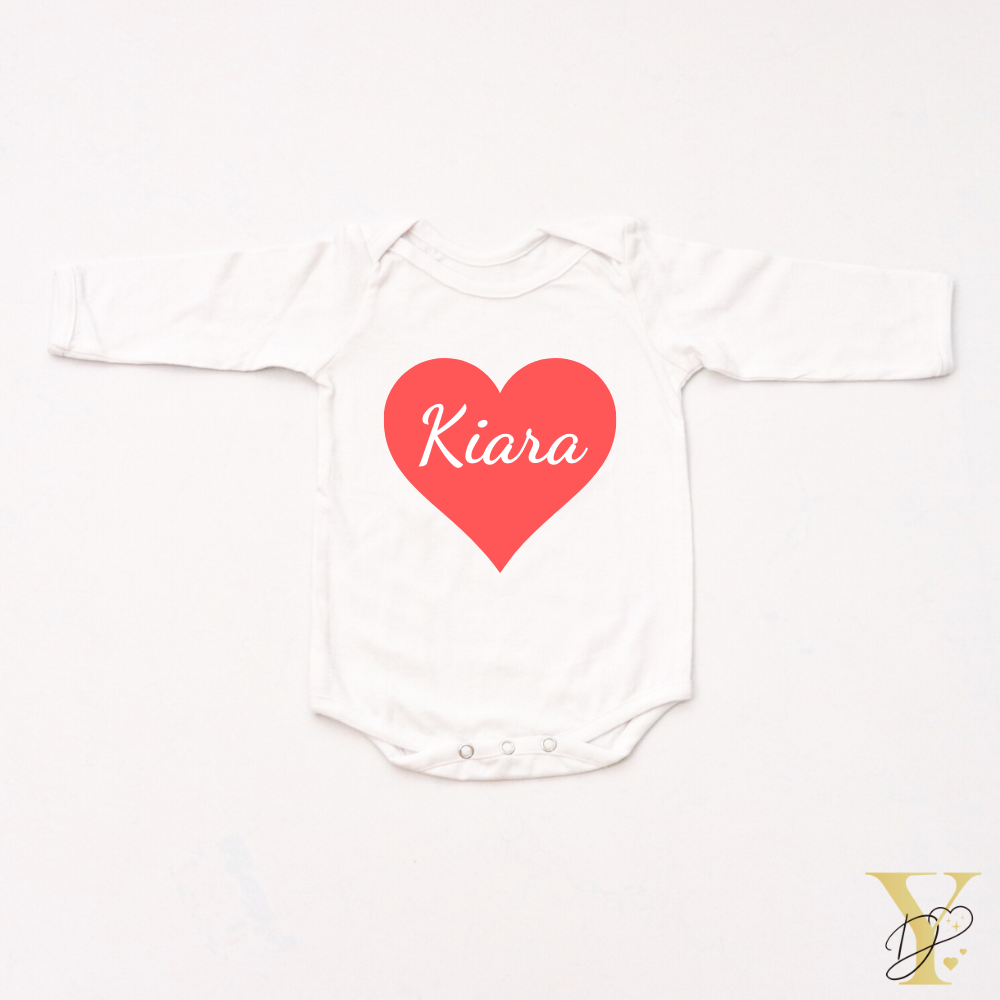 Heart Bodysuit - Half/Full Sleeves