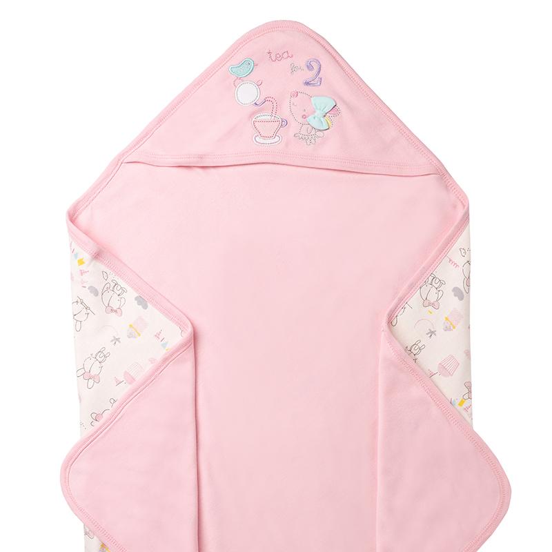 Tea Time Hooded Wrapper