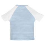 My Milestones T-shirt Half Sleeves Boys Baby Blue White / White Baby Blue -2Pc Pack