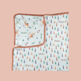 Tiny Snooze Organic Cot Bedding Set – Enchanted Forest