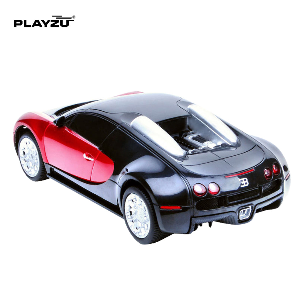 Playzu Bugatti Veyron (Red) R/C 1:24 R/C Car  Red 6+ Years