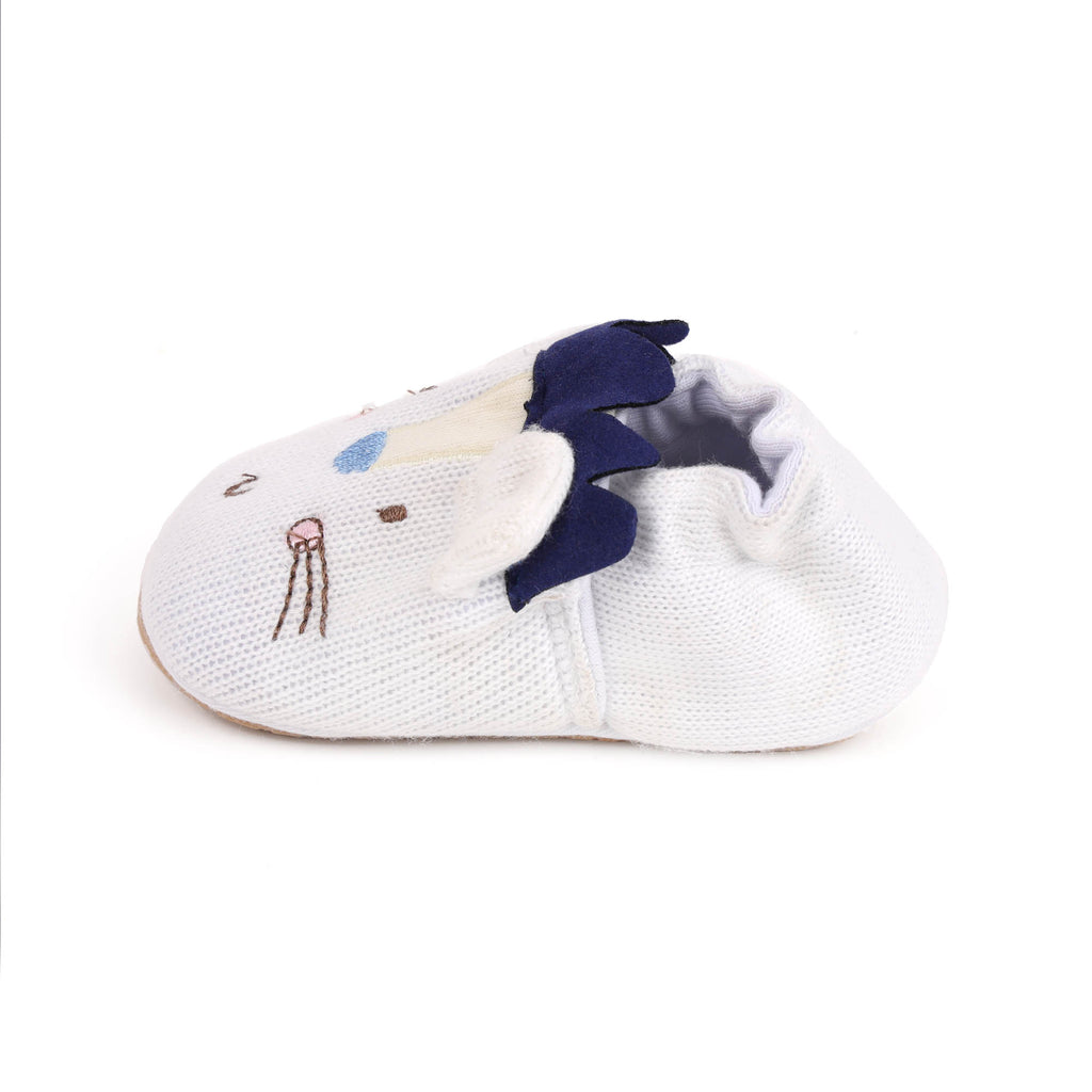 Kicks & Crawl- Mighty Mouse White Baby Shoes