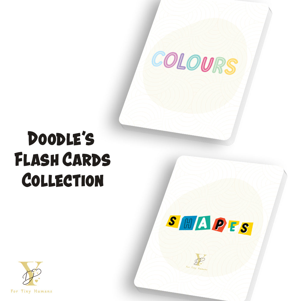 Doodle's Flash Cards Collection - Colours & Shapes