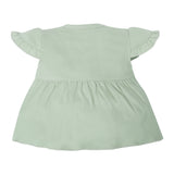 My Milestones T-shirt Half Sleeves Girls Sage Green / White Apple - 2Pc Pack