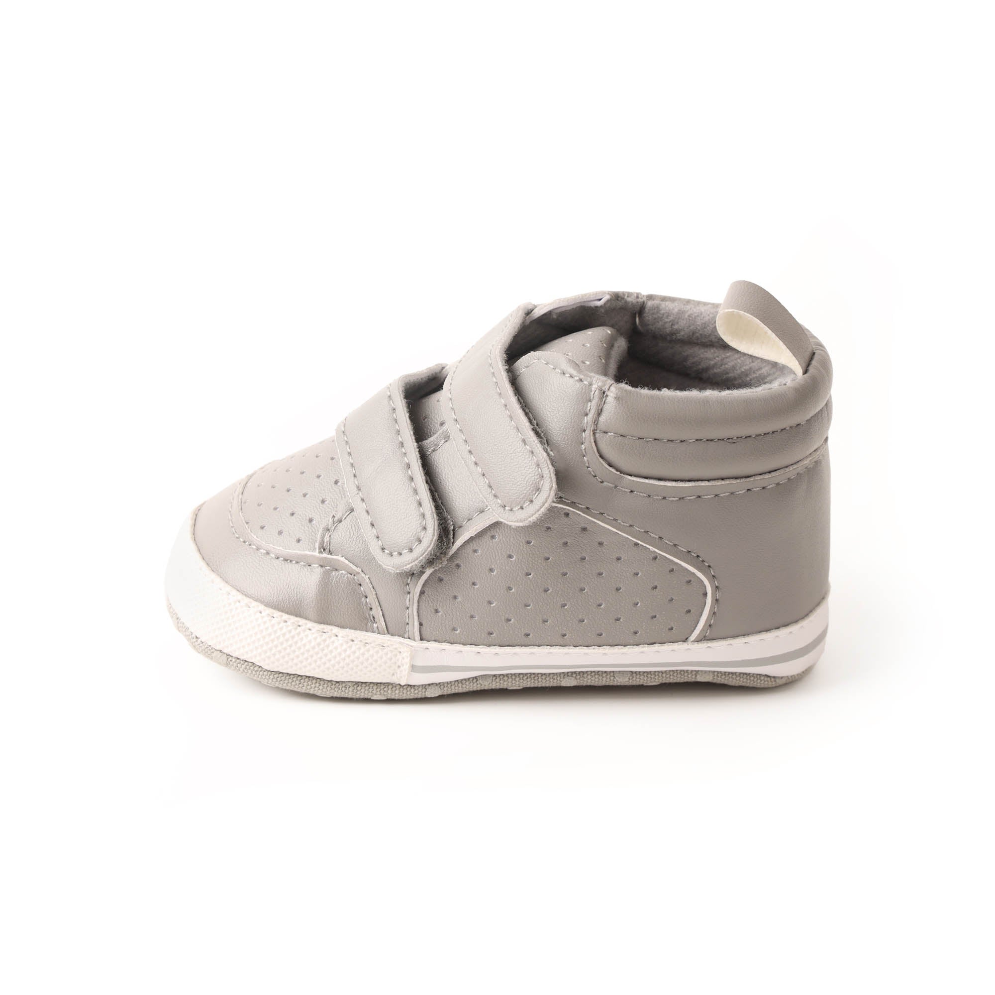 Kicks & Crawl- Graycer Hi-top Baby Shoes