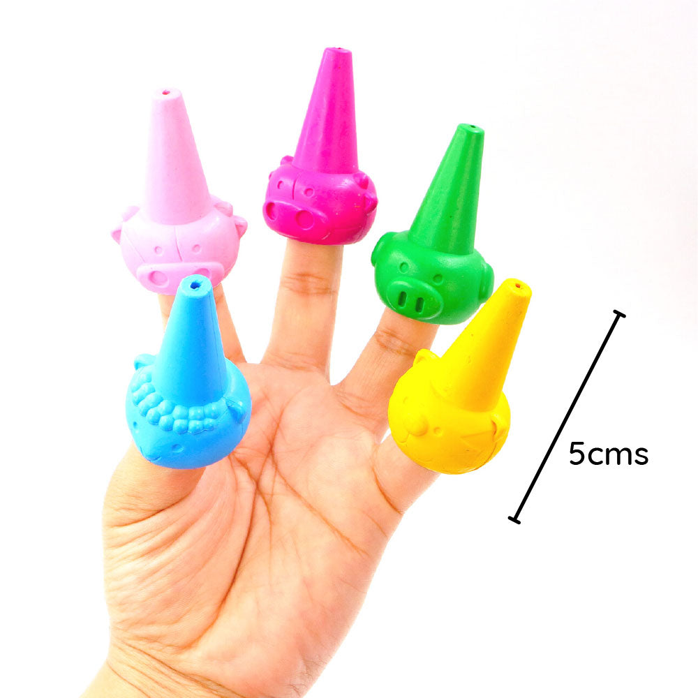 Little Fingers Zoo Buddy Crayons (Set Of 24)