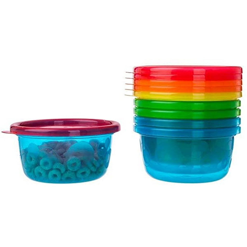 The First Years Take & Toss ® Snack Cups 4.5 Oz, 7 Pk Value Pack Weaning Multicolor 6M to 24M