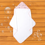 Baby Moo Mermaid Pink Hooded Towel & Wash Cloth Set