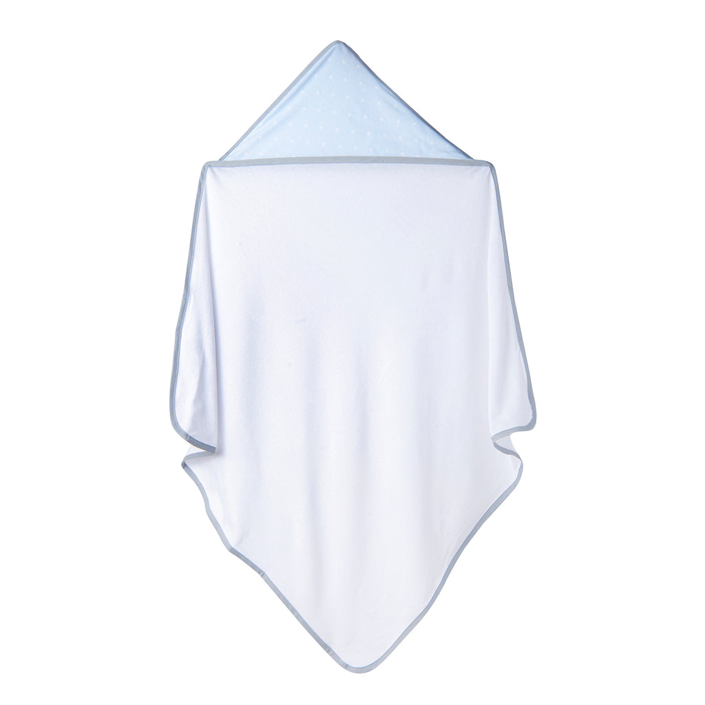 Baby Moo Bathing Hooded Towel Pack Of 3 Elephant Blue