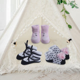 Baby Moo Cotton Socks Premium Newborn Gift Set Floral Swan - Multi