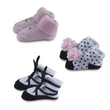 Baby Moo Cotton Socks Premium Newborn Gift Set Floral Swan - Multi
