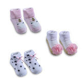 Baby Moo Cotton Socks Premium Newborn Gift Set Star Unicorn - Multi