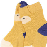 Kicks & Crawl- Yellow Short Cozy Socks - 2 Pack