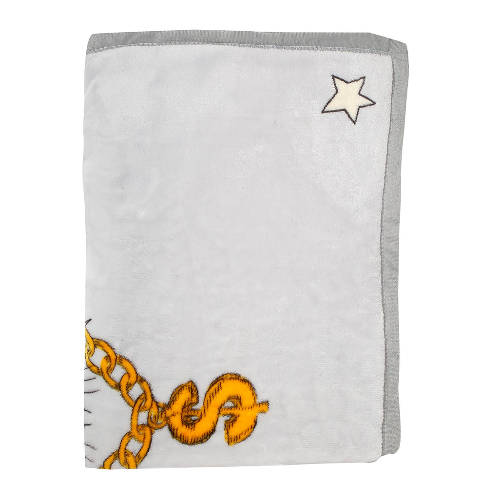 Baby Moo You Dream With Stars White Blanket