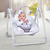 Mastela Deluxe Portable Swing with Music - Grey
