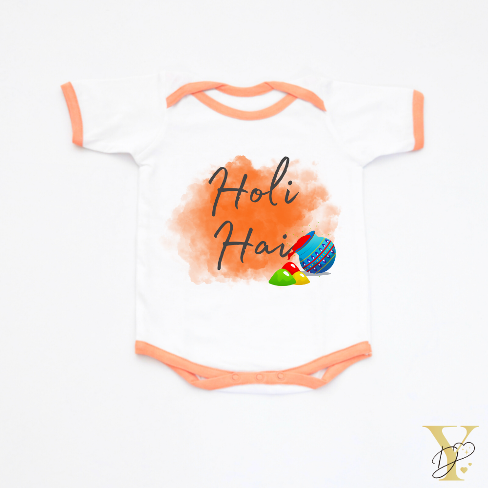 Holi Hai Bodysuit - Half/Full Sleeves