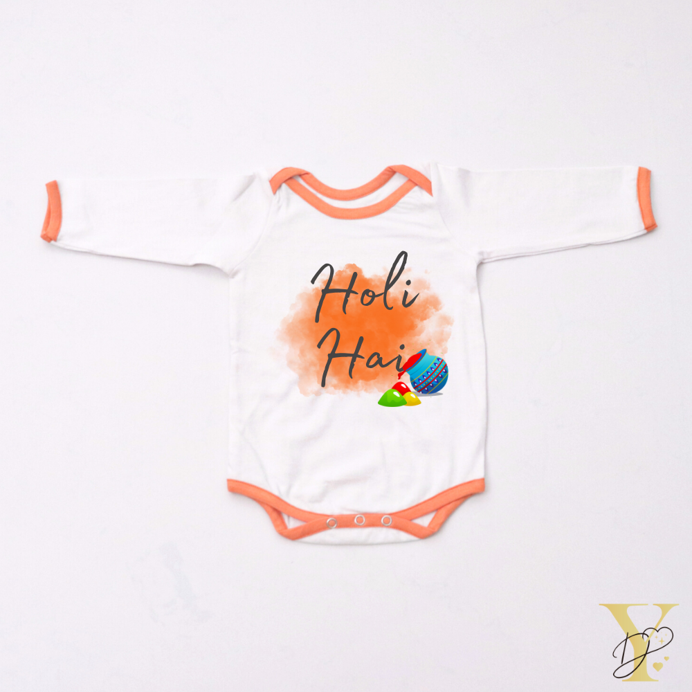 Holi Hai Bodysuit - Half/Full Sleeves