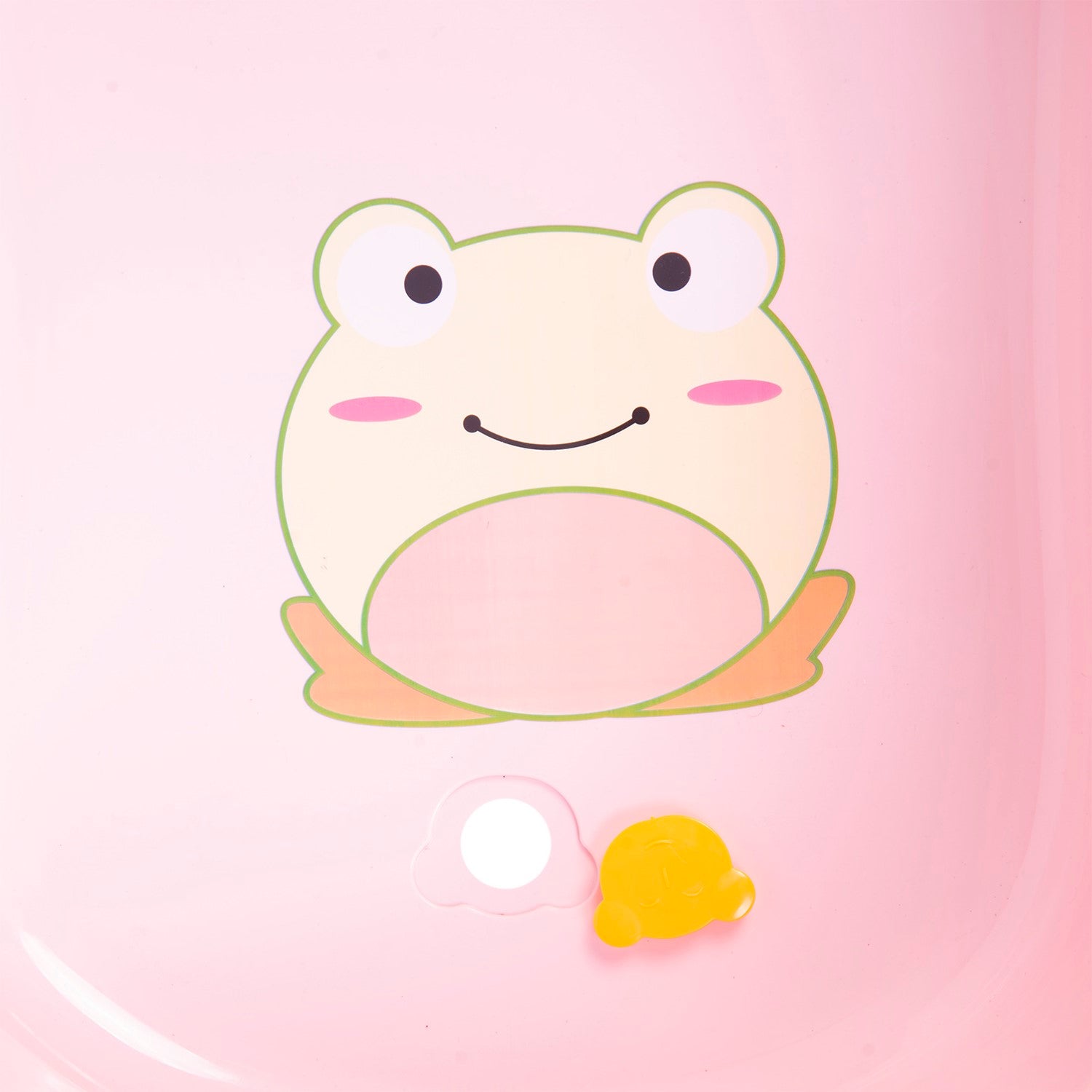 Baby Moo Bath Tub With Bather And Drain Plug Animal Face Pink