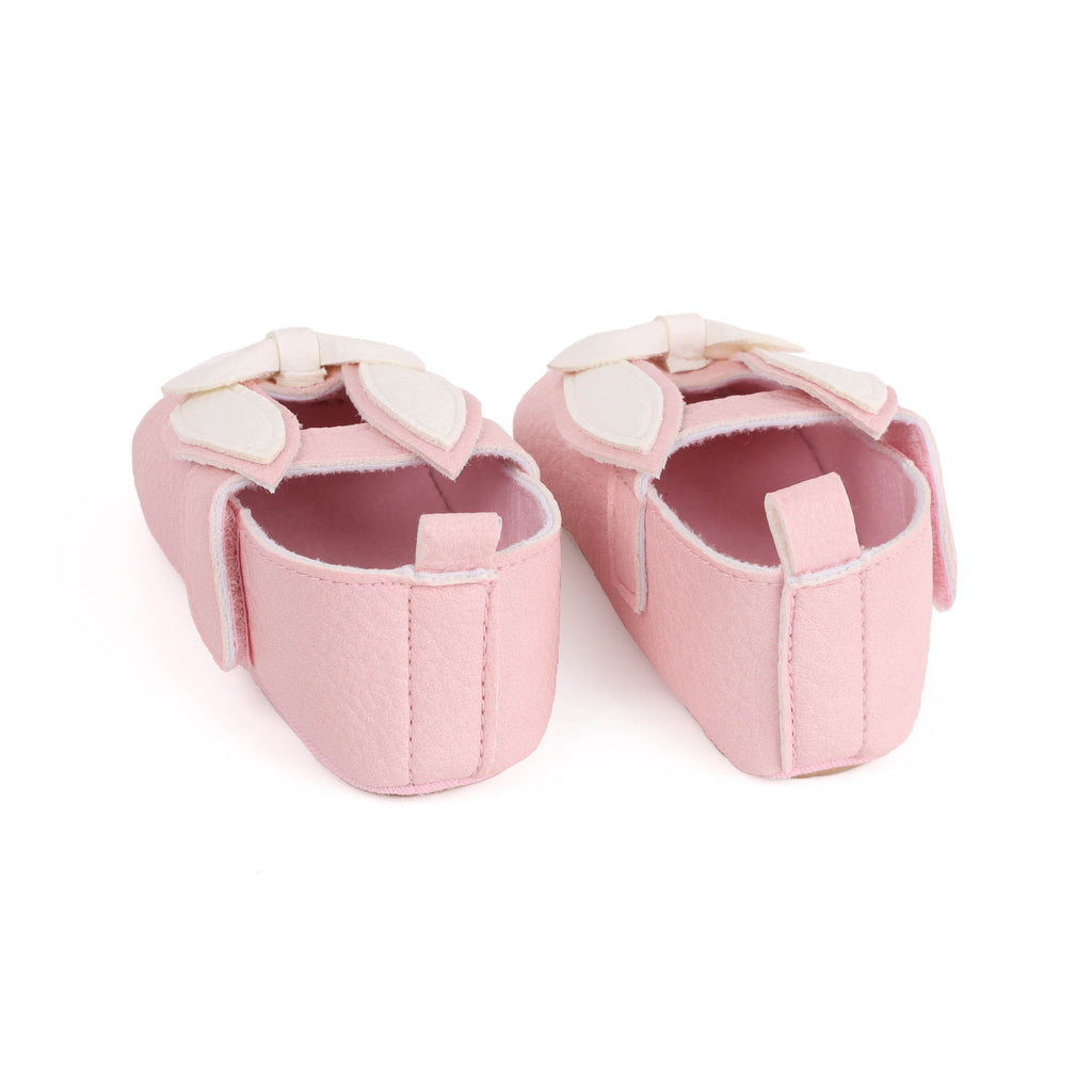Kicks & Crawl- Cute Bunny Pink Baby Shoes