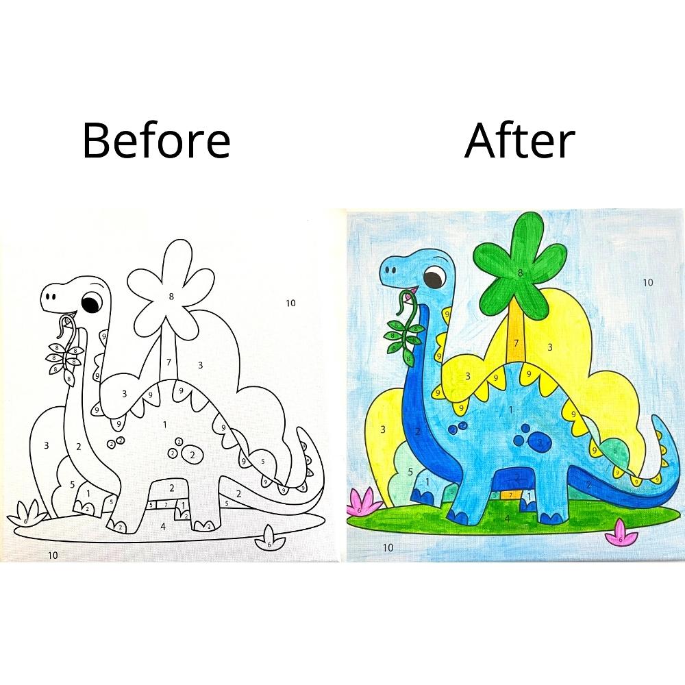 Paint By Number (Dino World)