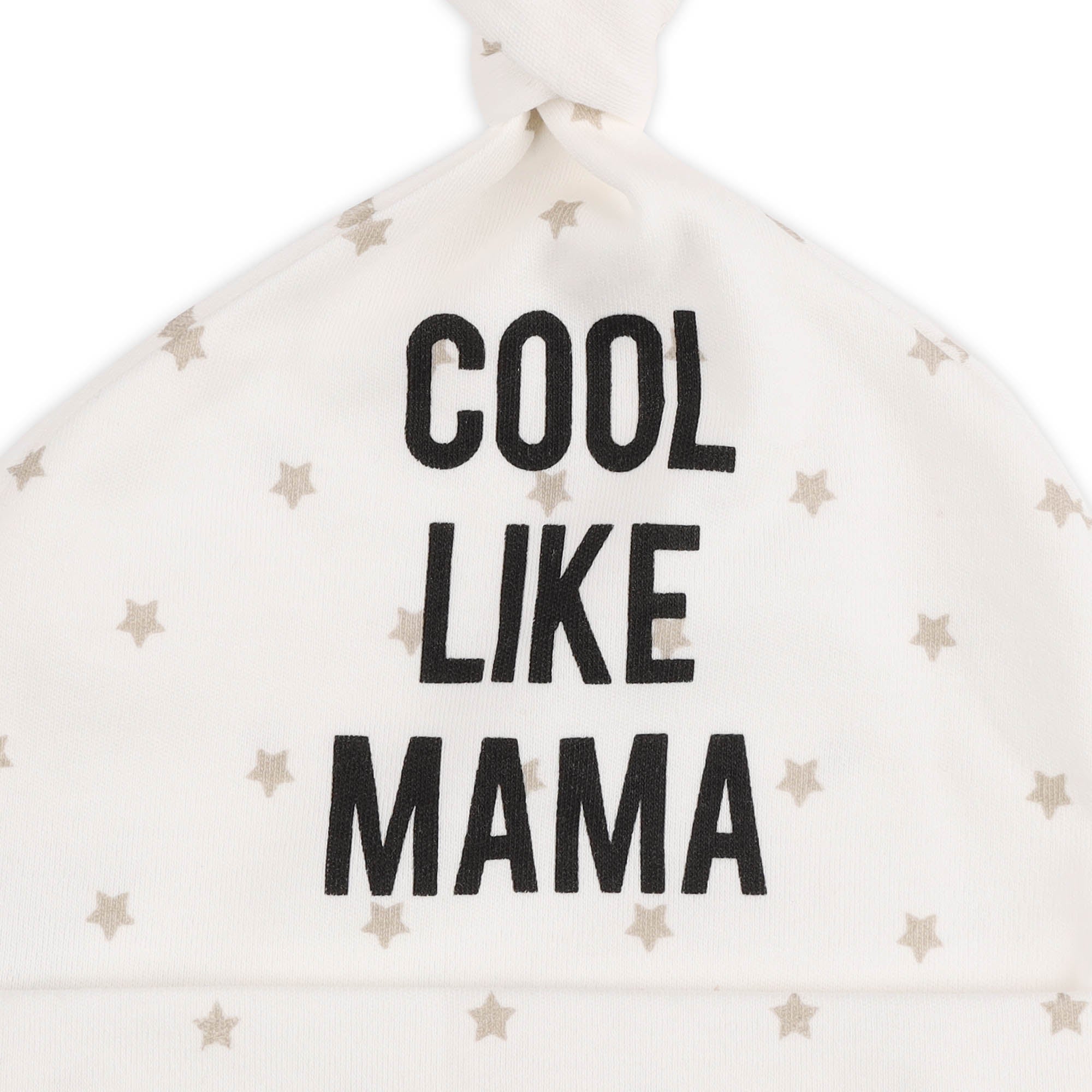 Kicks & Crawl- Cool Like Mama Knotted Caps - Pack of 3