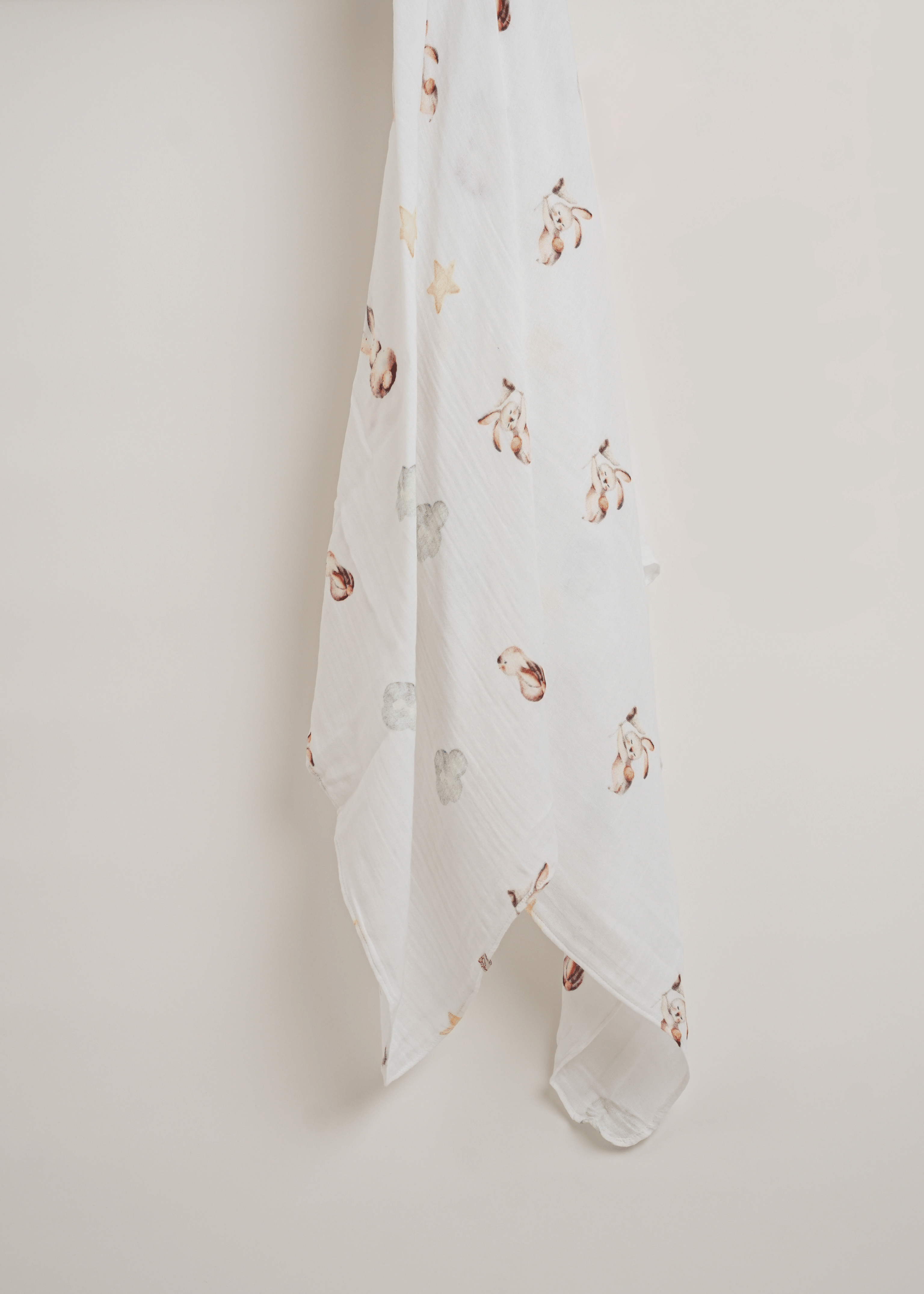 Up in The Clouds Organic Muslin Swaddle Set - Set Of 2