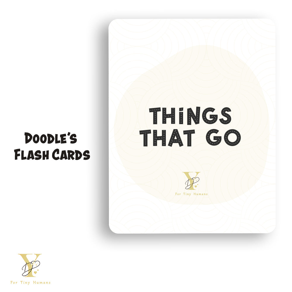Doodle's Flash Cards - Things That Go